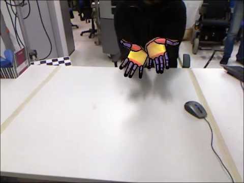 Tracking the Articulated Motion of Two Strongly<br /> Interacting Hands (CVPR 2012)
