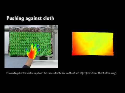 Joint 3D Tracking of a Deformable Object in<br /> Interaction with a Hand (ECCV 2018)