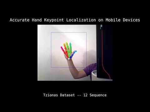 Accurate Hand Keypoint Localization on Mobile Devices (MVA 2019)