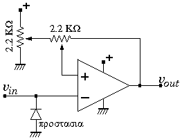 Schmitt trigger using an LM358 op-amp