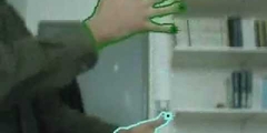 Finger Detection and Tracking based on<br />   a Web Camera (ECCVW-HCI 2006)