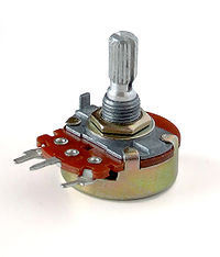 photograph of a potentiometer