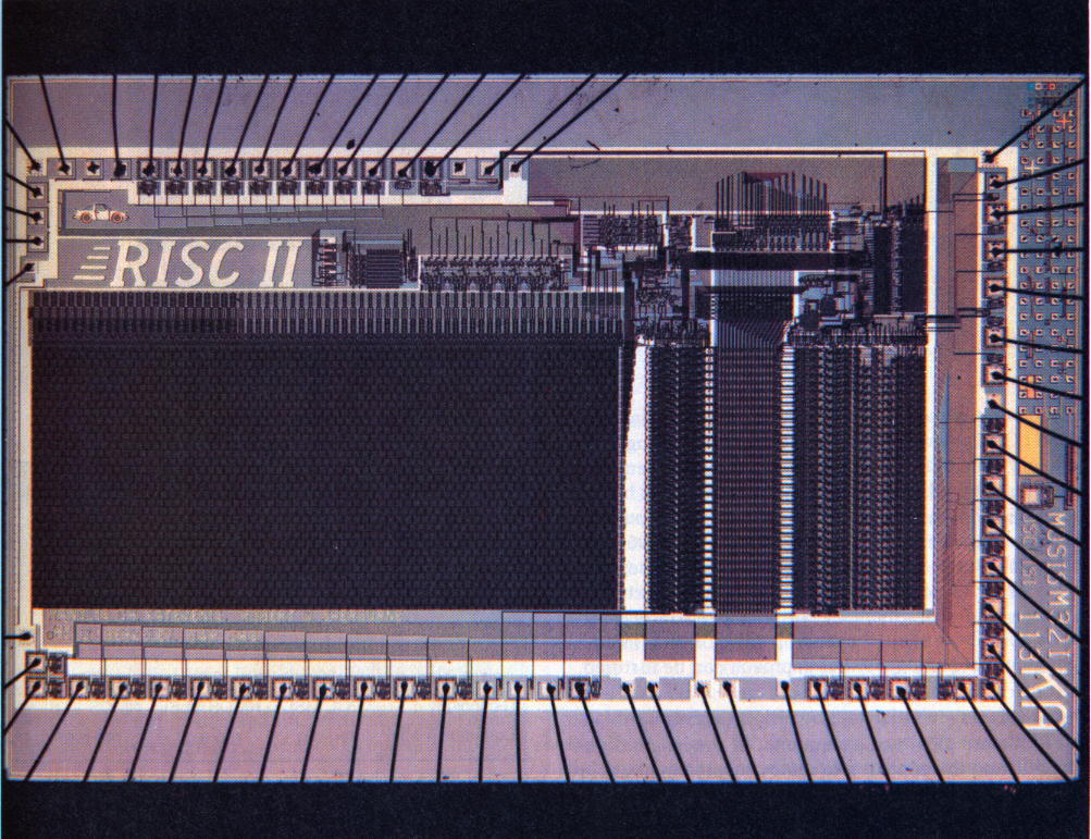 U.C. Berkeley RISC II, 1981-82