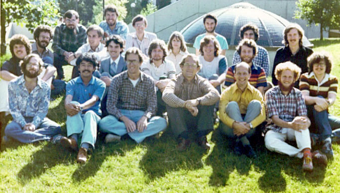 RISC Group, 1982, seated